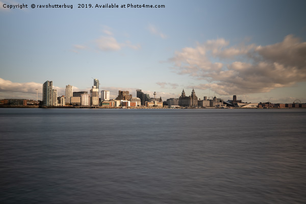 Liverpool Skyline Picture Board by rawshutterbug 