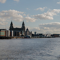 Buy canvas prints of Liverpool Skyline by rawshutterbug 