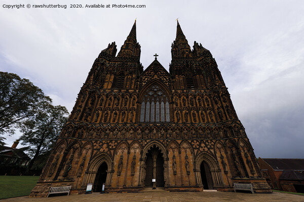 Lichfield Cathedral Picture Board by rawshutterbug 