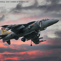 Buy canvas prints of Spanish AV-8B Harrier With Special Tail by rawshutterbug 