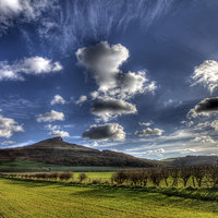 Buy canvas prints of Roseberry Topping by Nigel Lee