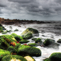 Buy canvas prints of Stormy Dorset by adam rumble