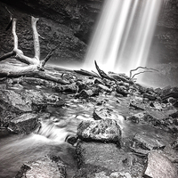 Buy canvas prints of Welsh falls by adam rumble