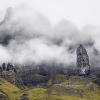 Buy canvas prints of  The old man of storr by adam rumble