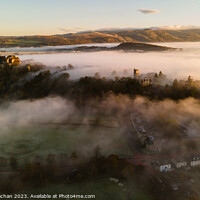 Buy canvas prints of Majestic Sunrise at Stirling Castle by Robert Strachan