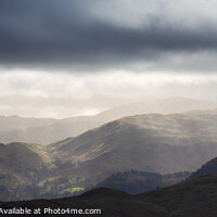 Buy canvas prints of Lake district view by Robert Strachan
