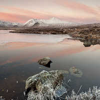 Buy canvas prints of Majestic Winter Sunrise by Robert Strachan