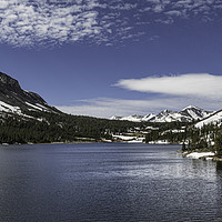 Buy canvas prints of Ellery Lake by Ray Hill