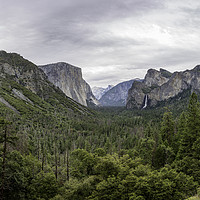 Buy canvas prints of Tunnel View by Ray Hill