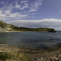Buy canvas prints of Lulworth Cove by Ray Hill