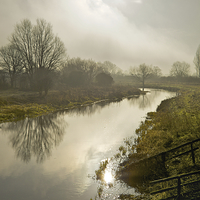 Buy canvas prints of Misty morning by Jim O'Donnell