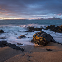 Buy canvas prints of Last Light on Harris. by Garry Smith