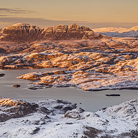 Buy canvas prints of Assynt Sunset. by Garry Smith
