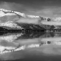 Buy canvas prints of Mist Over Loch Leven. by Garry Smith