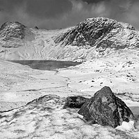 Buy canvas prints of Stickle Tarn, Langdale, Cumbria. by Garry Smith