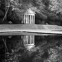 Buy canvas prints of The Temple of Piety, Fountains Abbey. by Garry Smith