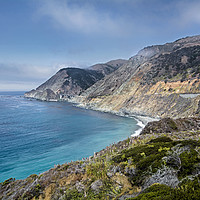 Buy canvas prints of The Pacific Coast Highway, California. by Garry Smith
