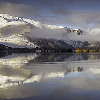 Buy canvas prints of Mist Over Loch Leven. by Garry Smith