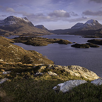 Buy canvas prints of Cul Mor and Cul Beag. N.W Highlands, Scotland. by Garry Smith
