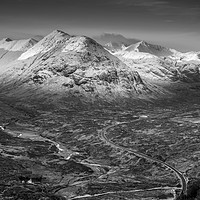 Buy canvas prints of Buchaille Etive Beag, Glencoe Valley, Scotland. by Garry Smith