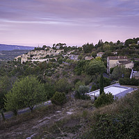 Buy canvas prints of Bonnieux Dawn, Provence, France. by Garry Smith