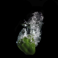 Buy canvas prints of green pepper by Brett watson