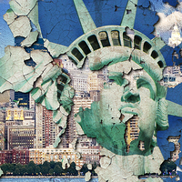 Buy canvas prints of  New York New York by Ruta Naujokiene