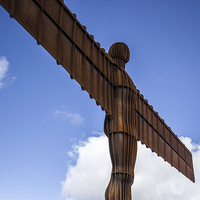Buy canvas prints of Angel of the North by I Burns