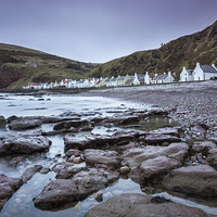 Buy canvas prints of Pennan by Mike Stephen