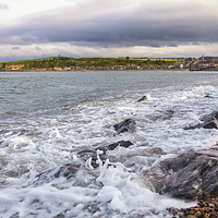 Buy canvas prints of Stonehaven Coastline by Mike Stephen
