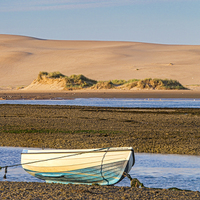 Buy canvas prints of Low Tide by Mike Stephen