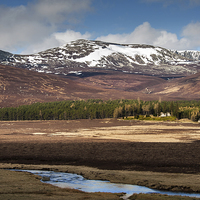 Buy canvas prints of  Lochnagar by Mike Stephen