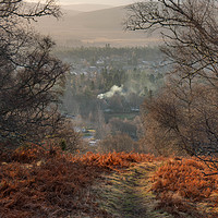 Buy canvas prints of Grantown-on-Spey by Mike Stephen