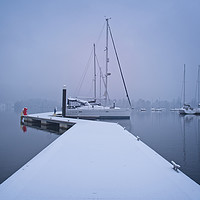 Buy canvas prints of Windermere Dawn by Mike Stephen
