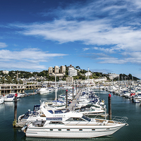 Buy canvas prints of  Luxury in the Marina by Tracey Yeo