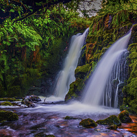 Buy canvas prints of The Secret Waterfall by Tracey Yeo