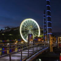 Buy canvas prints of Torquays Wheel by Tracey Yeo