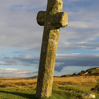 Buy canvas prints of Windy Post Cross by Tracey Yeo