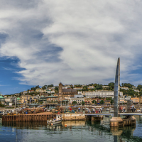 Buy canvas prints of  Torquay Harbour. by Tracey Yeo