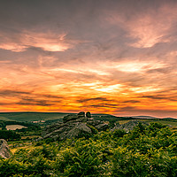 Buy canvas prints of Golden Sunset by Tracey Yeo