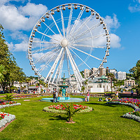 Buy canvas prints of Princess Gardens Torquay. by Tracey Yeo
