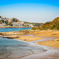 Buy canvas prints of Sunny Cove Beach by Tracey Yeo