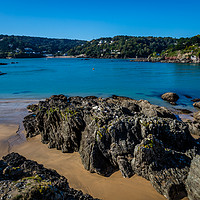 Buy canvas prints of Salcombe Estuary.  by Tracey Yeo