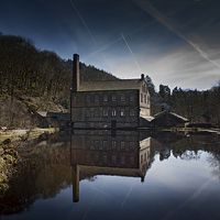 Buy canvas prints of  Gibson Mill by Robert Dickinson
