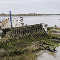Buy canvas prints of Wrecks and rubbish by Brian Fry