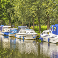 Buy canvas prints of  Canal View by Brian Fry