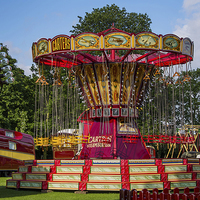 Buy canvas prints of Merry go round by Brian Fry