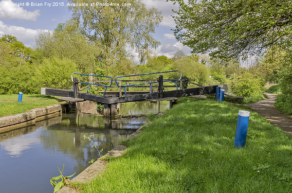 Lock gates at Langford  Picture Board by Brian Fry