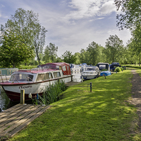 Buy canvas prints of River Scene at Papermill Lock  by Brian Fry