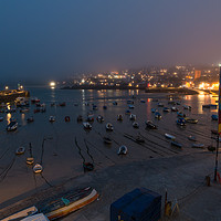 Buy canvas prints of St Ives At Night by Kevin Browne